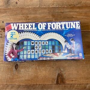 Wheel of Fortune Board Game - Blue Edition